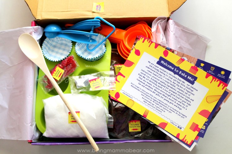 Being Mamma Bear Bake Me India Big Chocolate Cupcakes Kit Review 1