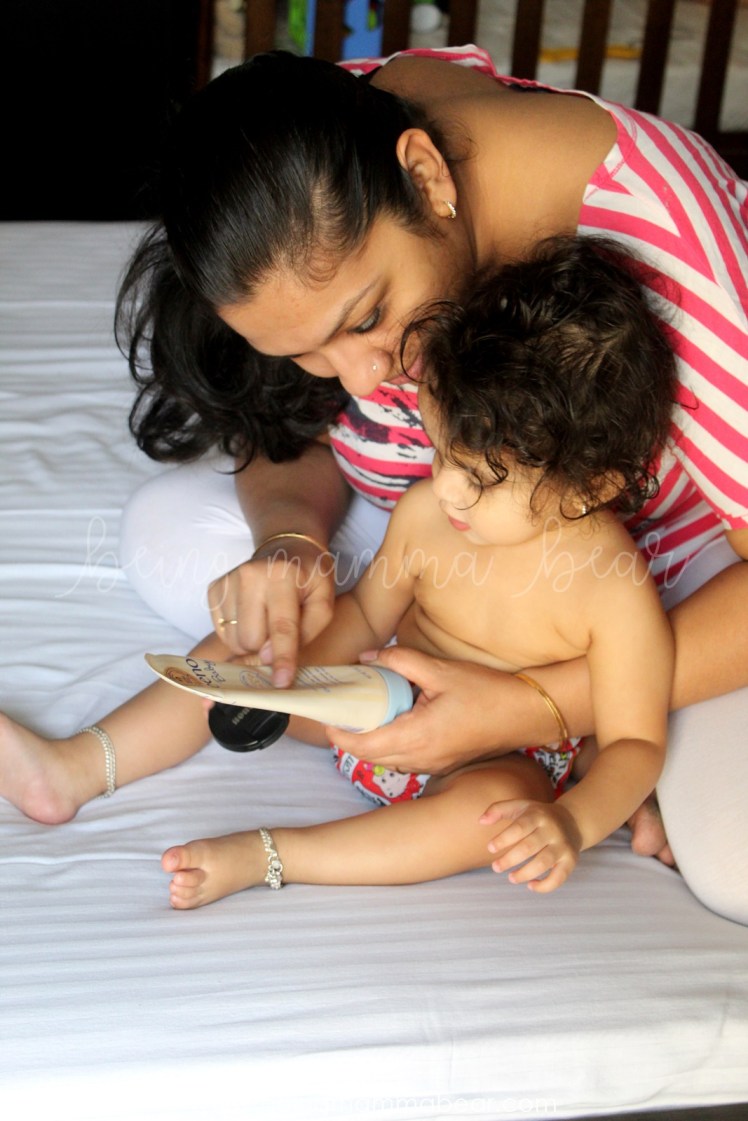 Being Mamma Bear Aveeno Daily Moisture Lotion Review Johnson &amp; Johnson 13