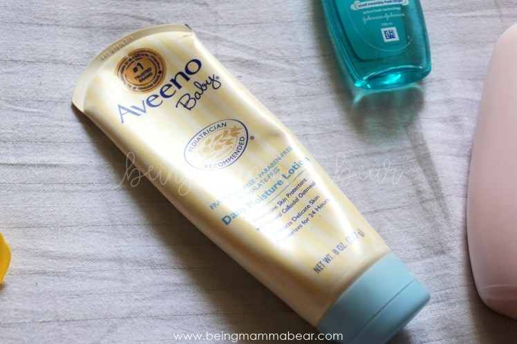 Being Mamma Bear Aveeno Daily Moisture Lotion Review Johnson &amp; Johnson 16