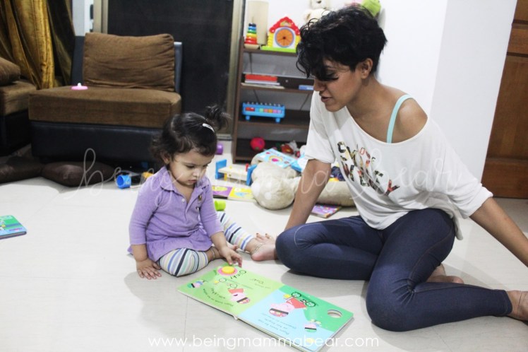 The Week That Was - 2018 Week 4 - Being Mamma Bear 2 Peppa Pig Oink Oink Book.JPG